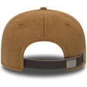 petten-plat-bruin-verstelbaar-9fifty-premium-classic-van-new-era