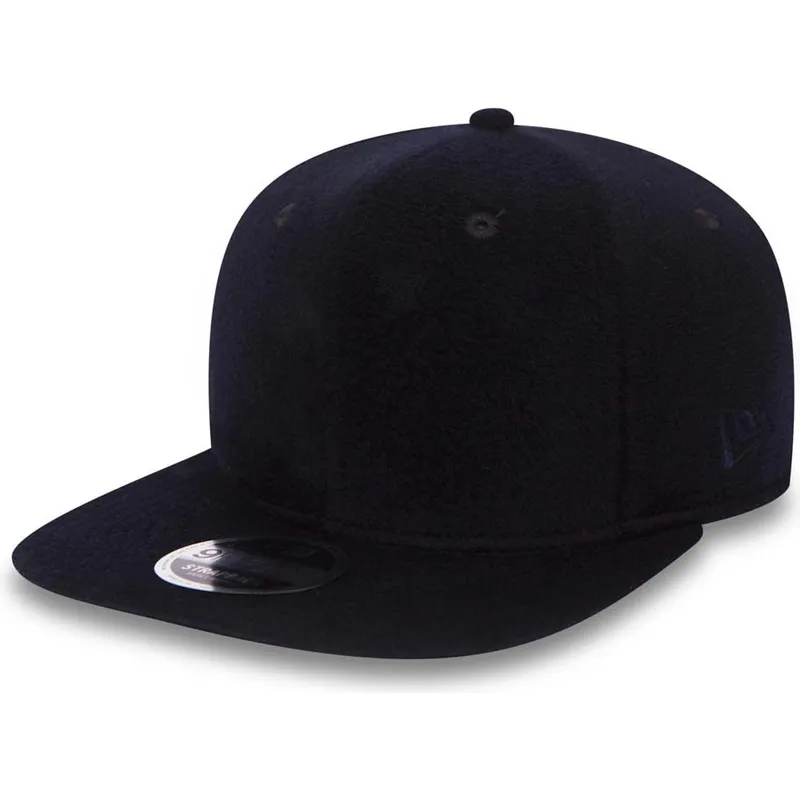 petten-plat-marineblauw-verstelbaar-9fifty-premium-classic-van-new-era