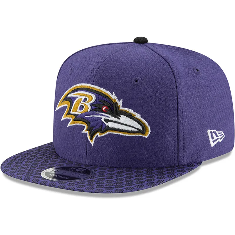 petten-plat-paars-snapback-9fifty-sideline-van-baltimore-ravens-nfl-van-new-era