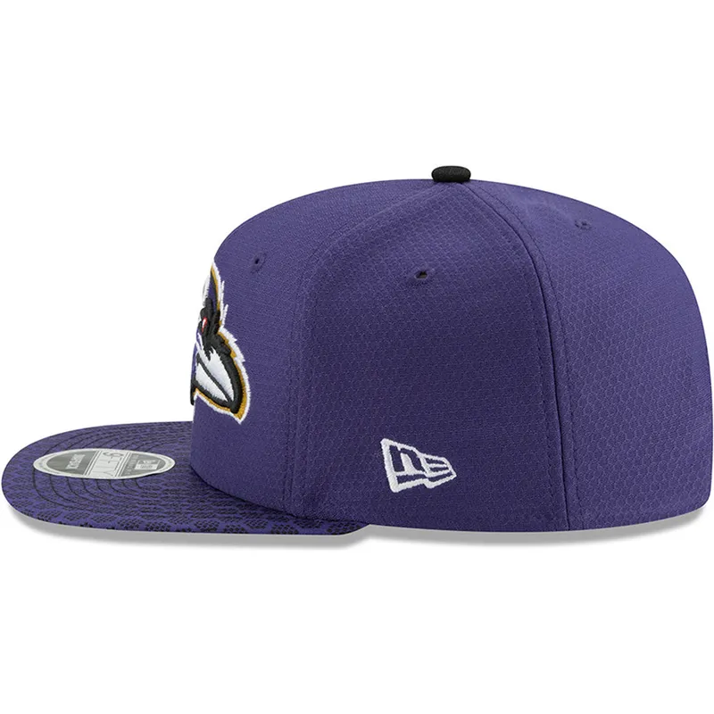 petten-plat-paars-snapback-9fifty-sideline-van-baltimore-ravens-nfl-van-new-era