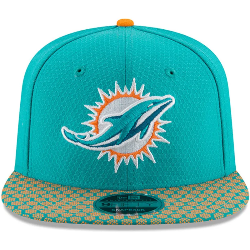 petten-plat-blauw-snapback-9fifty-sideline-van-miami-dolphins-nfl-van-new-era