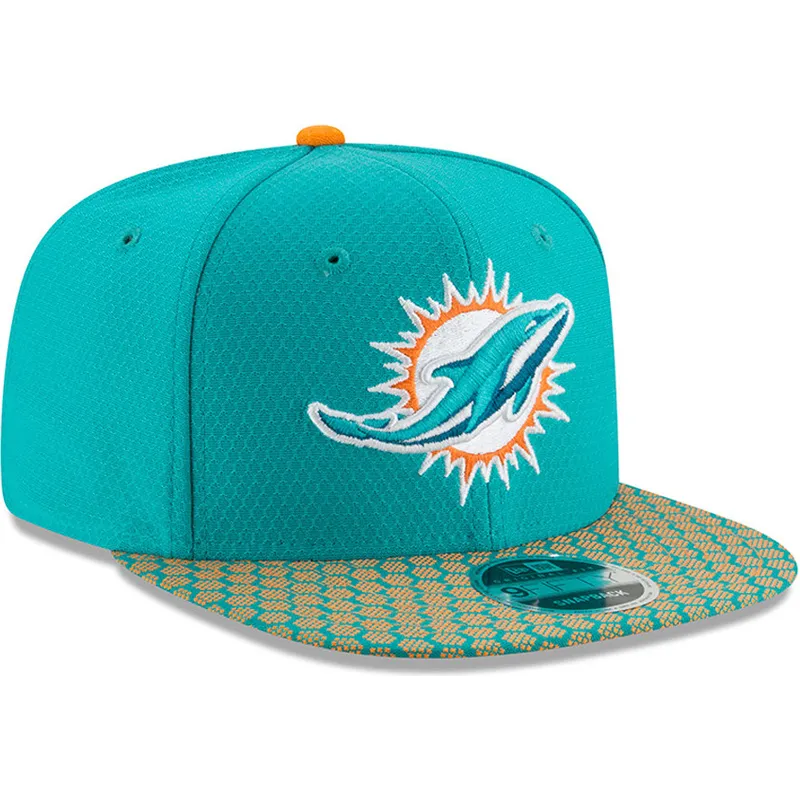 petten-plat-blauw-snapback-9fifty-sideline-van-miami-dolphins-nfl-van-new-era