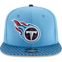 petten-plat-blauw-snapback-9fifty-sideline-van-tennessee-titans-nfl-van-new-era