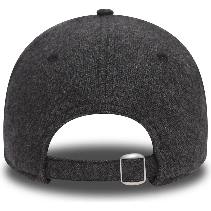 petten-gebogen-zwart-verstelbaar-9forty-herringbone-van-detroit-tigers-mlb-van-new-era