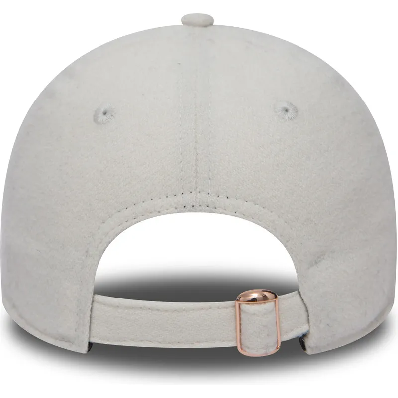 petten-gebogen-wit-verstelbaar-bronce-9forty-melton-van-los-angeles-dodgers-mlb-van-new-era