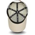 petten-gebogen-wit-verstelbaar-bronce-9forty-melton-van-los-angeles-dodgers-mlb-van-new-era