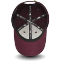 petten-gebogen-rood-verstelbaar-oro-9forty-melton-van-new-york-yankees-mlb-van-new-era