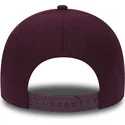petten-gebogen-rood-verstelbaar-9forty-melton-a-frame-van-new-york-yankees-mlb-van-new-era