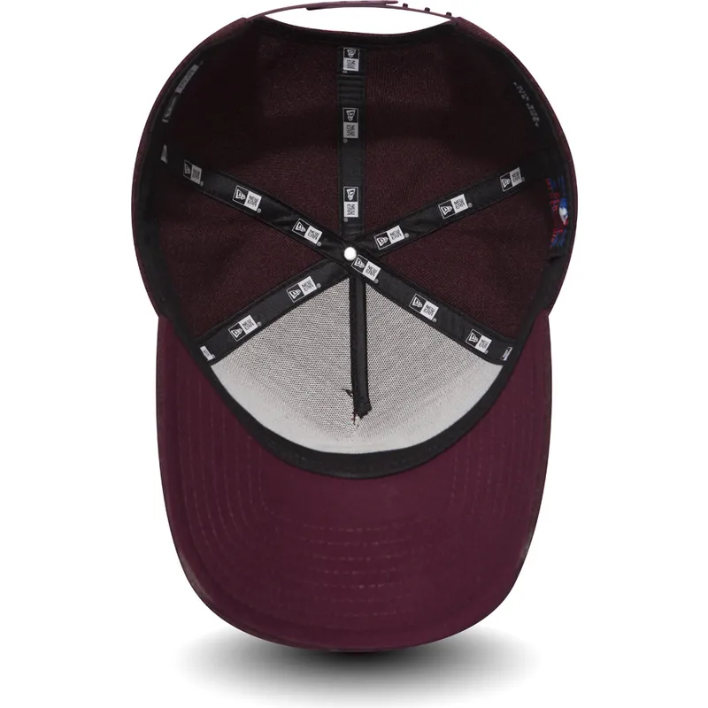 petten-gebogen-paars-verstelbaar-9forty-seasonal-heather-a-frame-van-pittsburgh-pirates-mlb-van-new-era