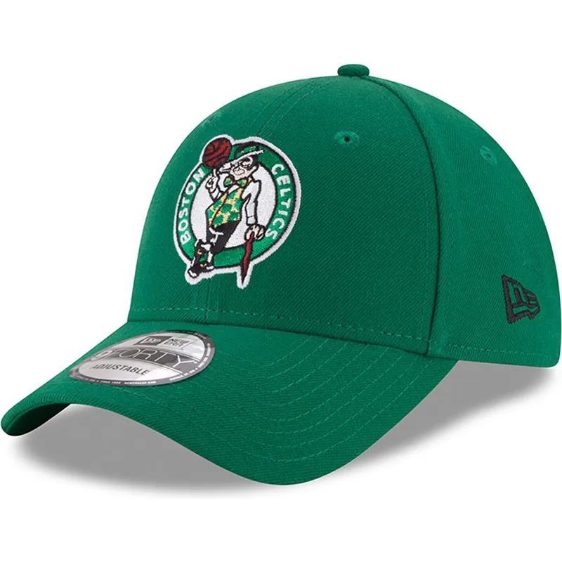 petten-gebogen-groen-verstelbaar-9forty-the-league-van-boston-celtics-nba-van-new-era