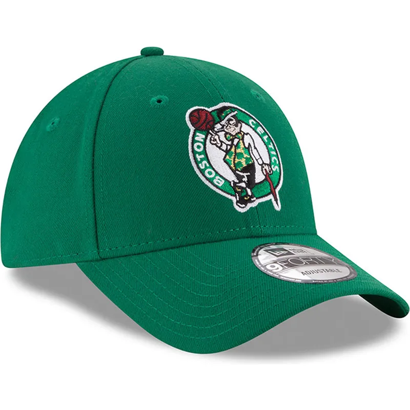 petten-gebogen-groen-verstelbaar-9forty-the-league-van-boston-celtics-nba-van-new-era