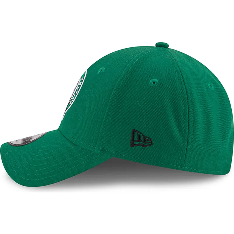 petten-gebogen-groen-verstelbaar-9forty-the-league-van-boston-celtics-nba-van-new-era