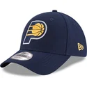 petten-gebogen-marineblauw-verstelbaar-9forty-the-league-van-indiana-pacers-nba-van-new-era