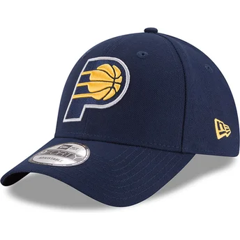 petten-gebogen-marineblauw-verstelbaar-9forty-the-league-van-indiana-pacers-nba-van-new-era