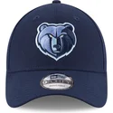 petten-gebogen-blauw-verstelbaar-bordado-9forty-the-league-van-memphis-grizzlies-nba-van-new-era