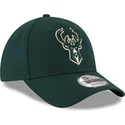 petten-gebogen-groen-verstelbaar-9forty-the-league-van-milwaukee-bucks-nba-van-new-era
