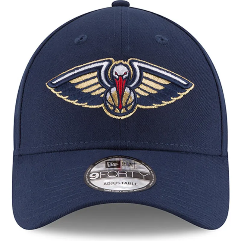 petten-gebogen-marineblauw-verstelbaar-9forty-the-league-van-new-orleans-pelicans-nba-van-new-era