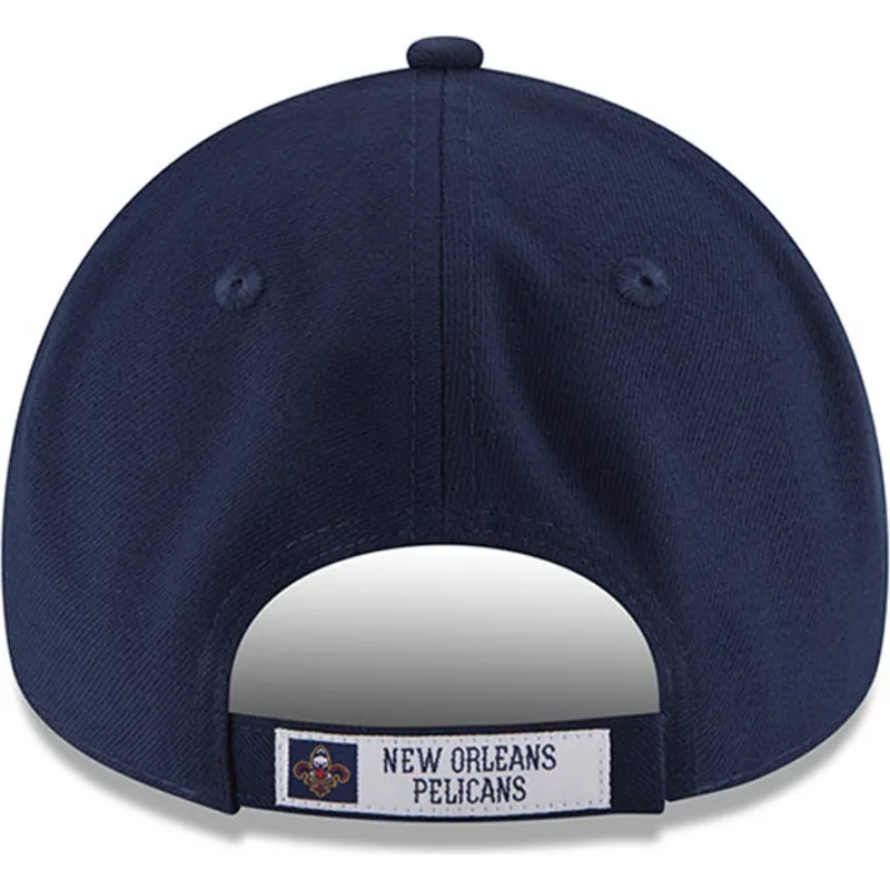 petten-gebogen-marineblauw-verstelbaar-9forty-the-league-van-new-orleans-pelicans-nba-van-new-era
