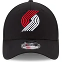 petten-gebogen-zwart-verstelbaar-9forty-the-league-van-portland-trail-blazers-nba-van-new-era