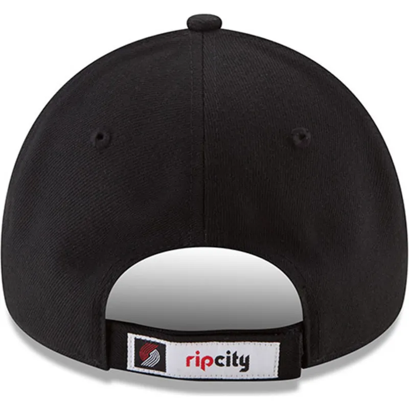 petten-gebogen-zwart-verstelbaar-9forty-the-league-van-portland-trail-blazers-nba-van-new-era