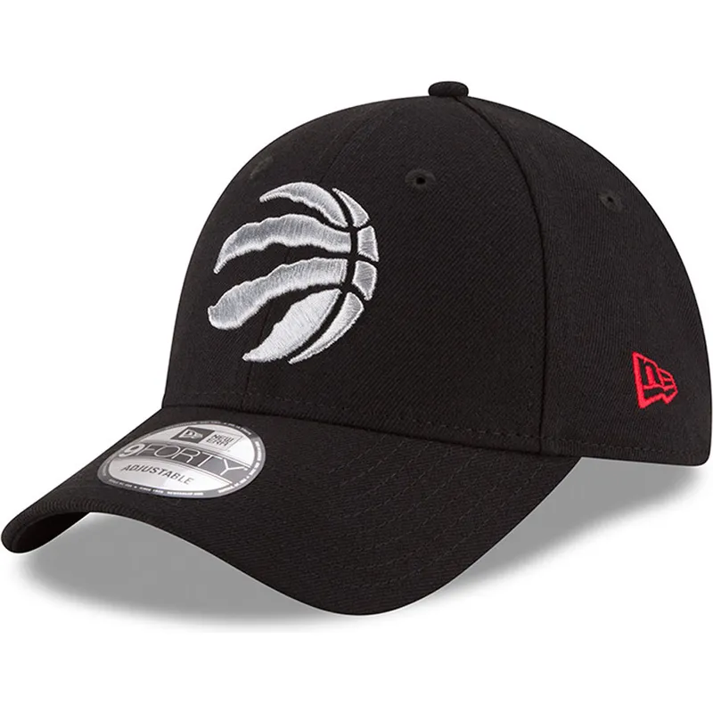petten-gebogen-zwart-verstelbaar-9forty-the-league-van-toronto-raptors-nba-van-new-era