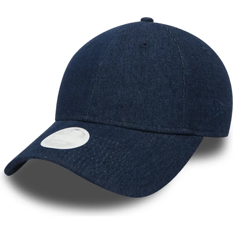 petten-gebogen-blauw-verstelbaar-efecto-vaquero-9forty-denim-van-new-era