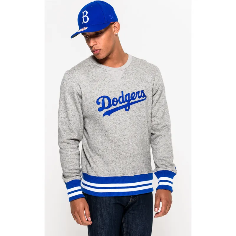 sweater-zonder-capuchon-grijs-crew-neck-heritage-van-brooklyn-dodgers-mlb-van-new-era