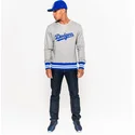 sweater-zonder-capuchon-grijs-crew-neck-heritage-van-brooklyn-dodgers-mlb-van-new-era