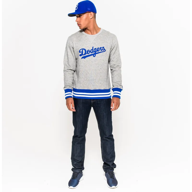 sweater-zonder-capuchon-grijs-crew-neck-heritage-van-brooklyn-dodgers-mlb-van-new-era