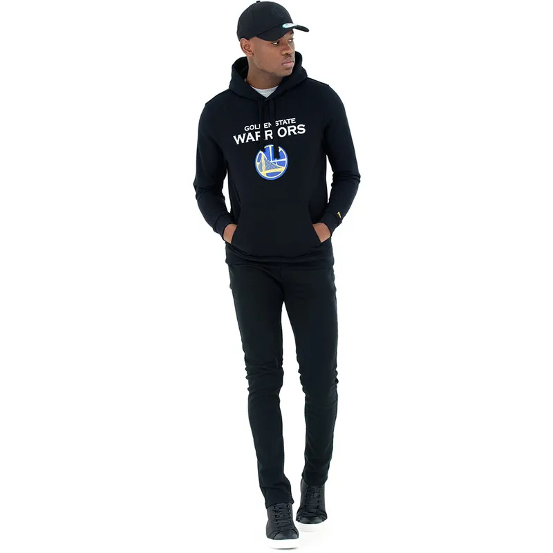 sweater-met-capuchon-zwart-pullover-hoody-van-golden-state-warriors-nba-van-new-era