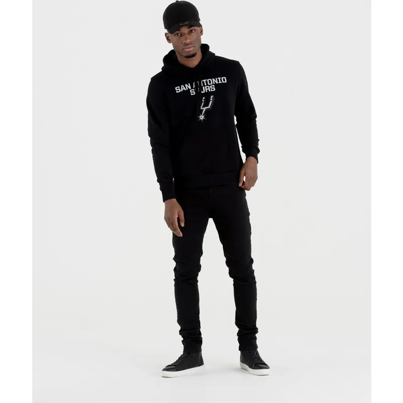 sweater-met-capuchon-zwart-pullover-hoody-van-san-antonio-spurs-nba-van-new-era