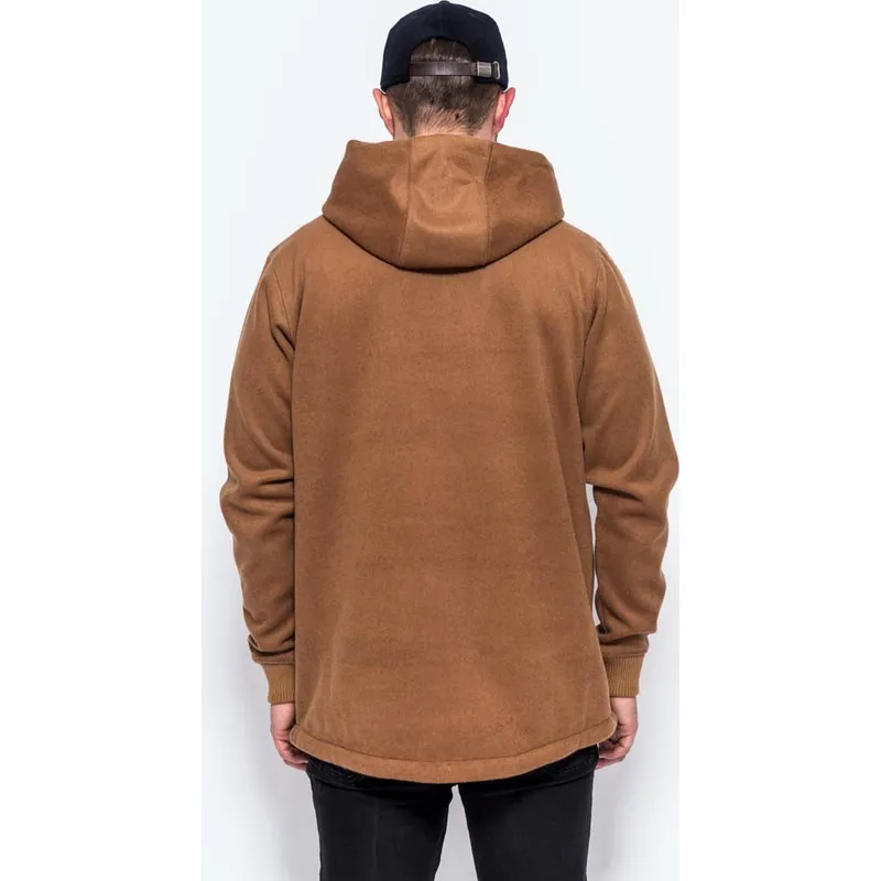 sweater-met-capuchon-bruin-pullover-hoody-premium-classics-van-new-era