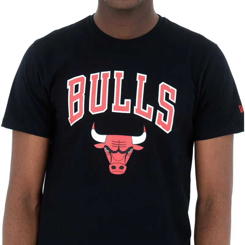 t-shirt-korte-mouw-zwart-van-chicago-bulls-nba-van-new-era