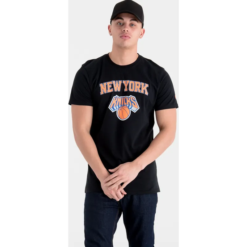 t-shirt-korte-mouw-zwart-van-new-york-knicks-nba-van-new-era