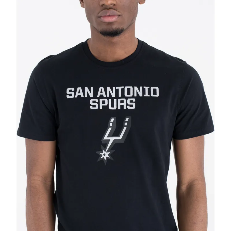 t-shirt-korte-mouw-zwart-van-san-antonio-spurs-nba-van-new-era