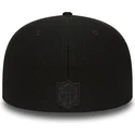 petten-plat-zwart-fitted-59fifty-black-coll-van-green-bay-packers-nfl-van-new-era