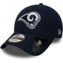 petten-gebogen-marineblauw-verstelbaar-9forty-the-league-van-los-angeles-rams-nfl-van-new-era