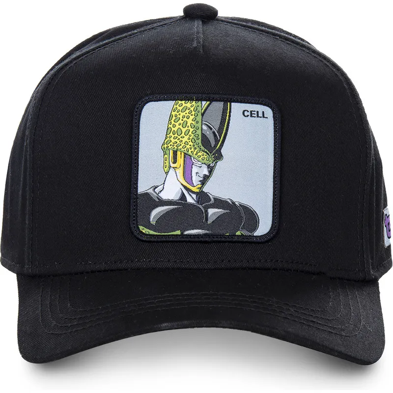 petten-gebogen-zwart-snapback-celc-cell-dragon-ball-van-capslab