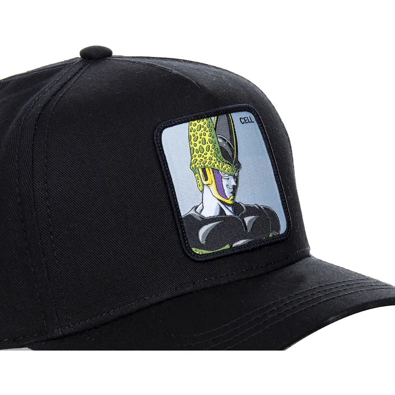 petten-gebogen-zwart-snapback-celc-cell-dragon-ball-van-capslab