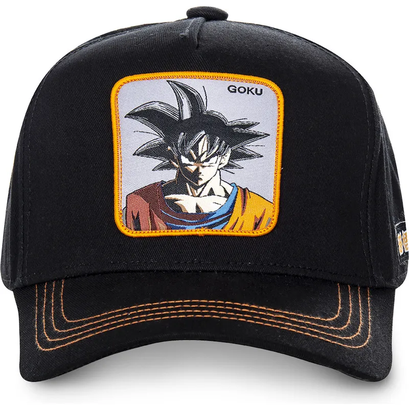 petten-gebogen-zwart-snapback-gokc-son-goku-dragon-ball-van-capslab petten-gebogen-zwart-snapback-gokc-son-goku-dragon-ball-van-capslab