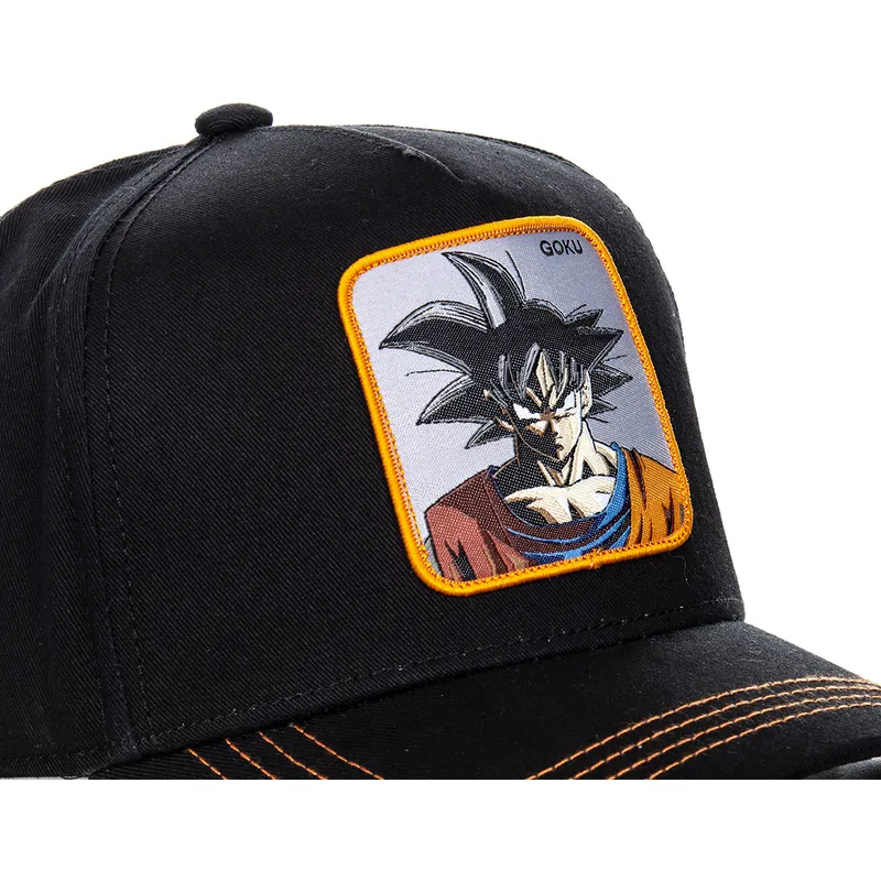 petten-gebogen-zwart-snapback-gokc-son-goku-dragon-ball-van-capslab petten-gebogen-zwart-snapback-gokc-son-goku-dragon-ball-van-capslab