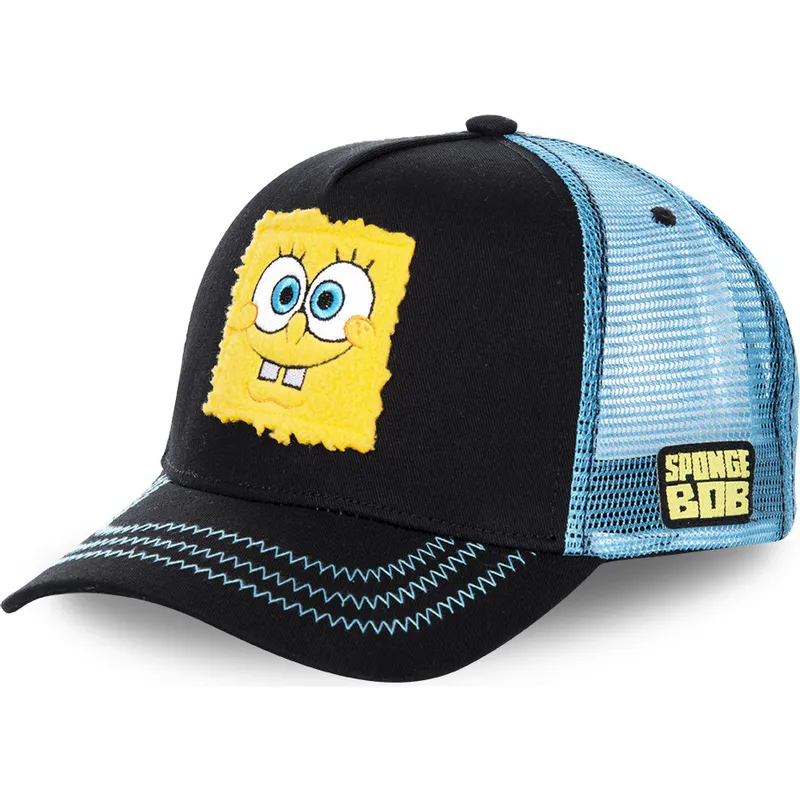 petten-gebogen-zwart-snapback-spoblk-spongebob-van-capslab