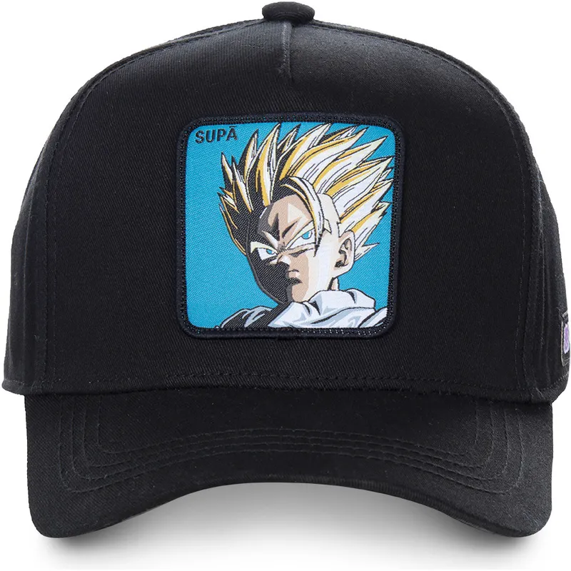 petten-gebogen-zwart-snapback-super-saiyan-2-supb-son-gohan-dragon-ball-van-capslab