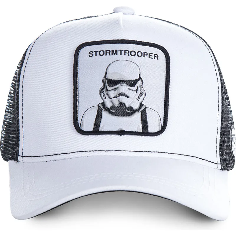 petten-gebogen-wit-snapback-wa-stormtrooper-star-wars-van-capslab petten-gebogen-wit-snapback-wa-stormtrooper-star-wars-van-capslab