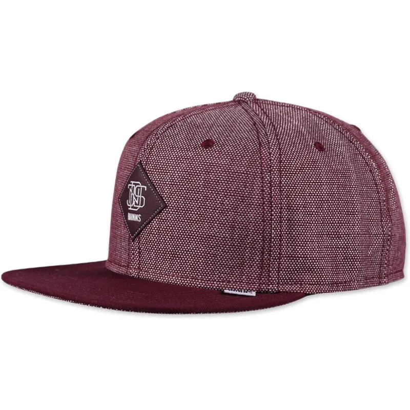 petten-bever-rood-snapback-2tone-oxford-van-djinns