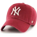 petten-gebogen-rood-verstelbaar-cardenal-van-new-york-yankees-mlb-van-47-brand