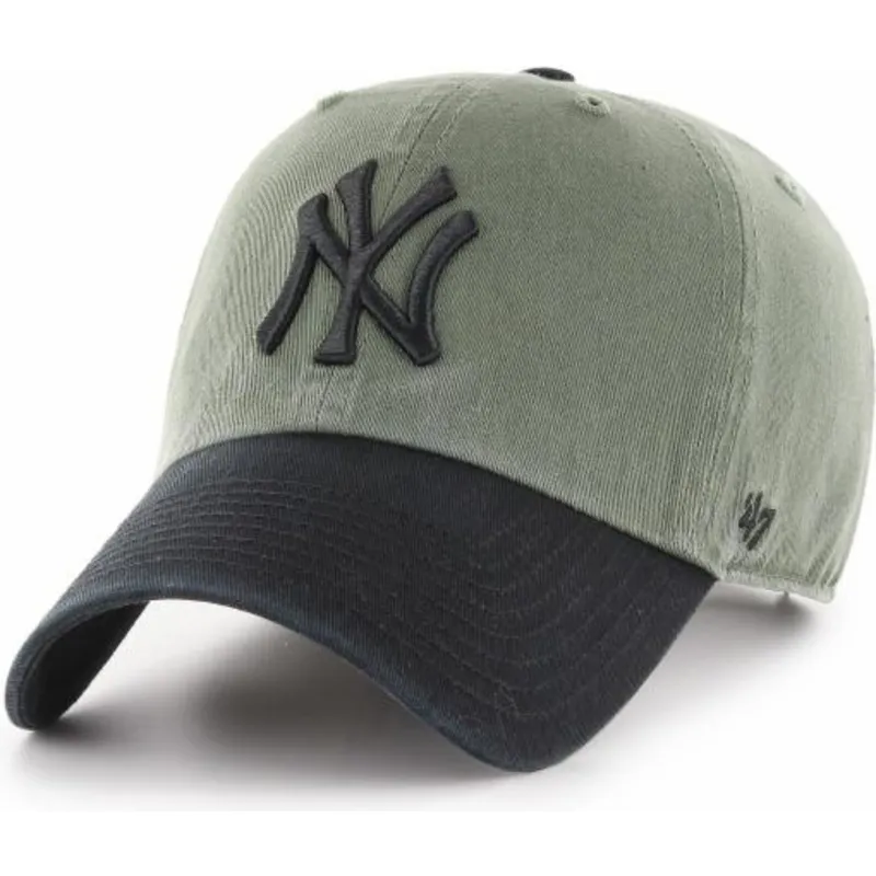petten-gebogen-groen-verstelbaar-van-new-york-yankees-mlb-van-47-brand