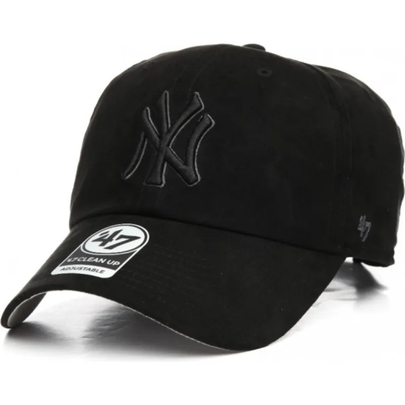 petten-gebogen-zwart-verstelbaar-van-new-york-yankees-mlb-van-47-brand petten-gebogen-zwart-verstelbaar-van-new-york-yankees-mlb-van-47-brand