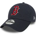 petten-gebogen-marineblauw-verstelbaar-9forty-the-league-winterised-van-boston-red-sox-mlb-van-new-era