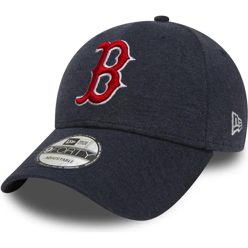 petten-gebogen-marineblauw-verstelbaar-9forty-the-league-winterised-van-boston-red-sox-mlb-van-new-era